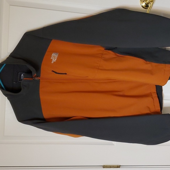 The North Face Other - North Face orange & gray fleece lined jacket XL 3 pockets